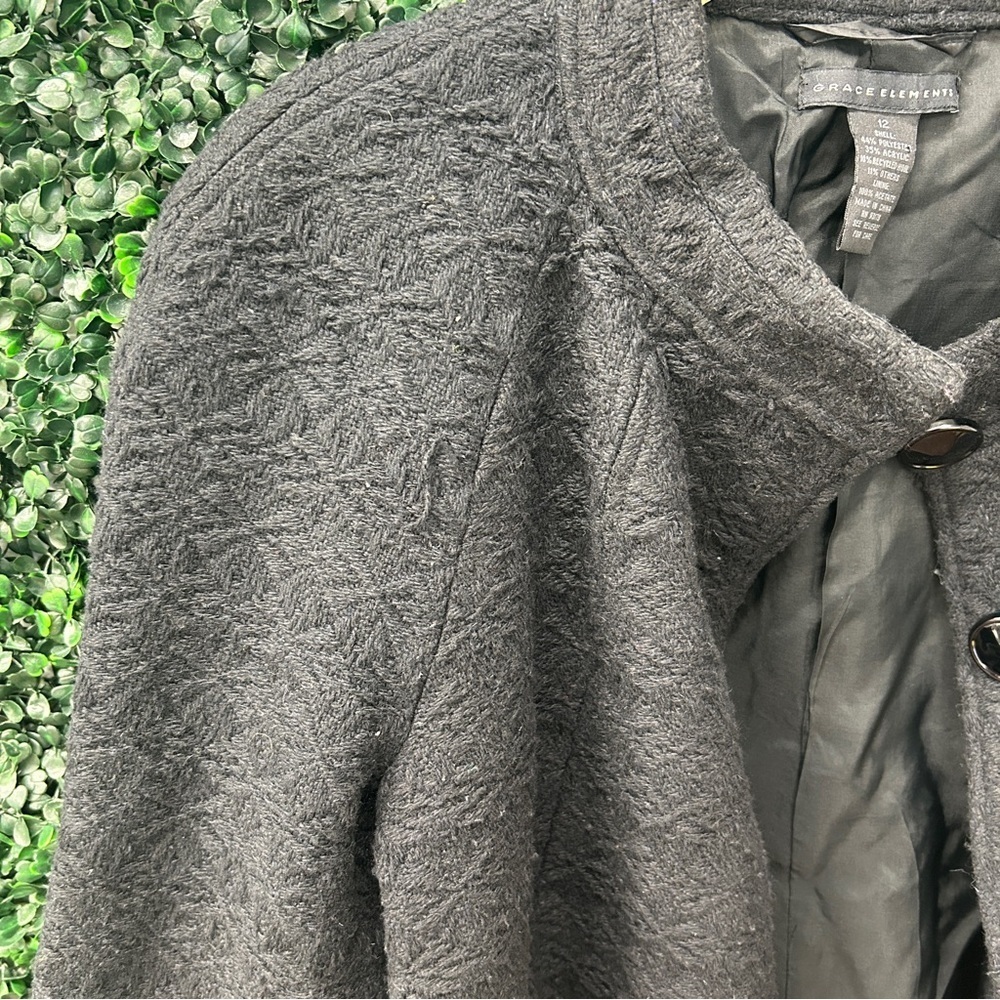 Grace Elements Black Jacket - Size 12 - image 4